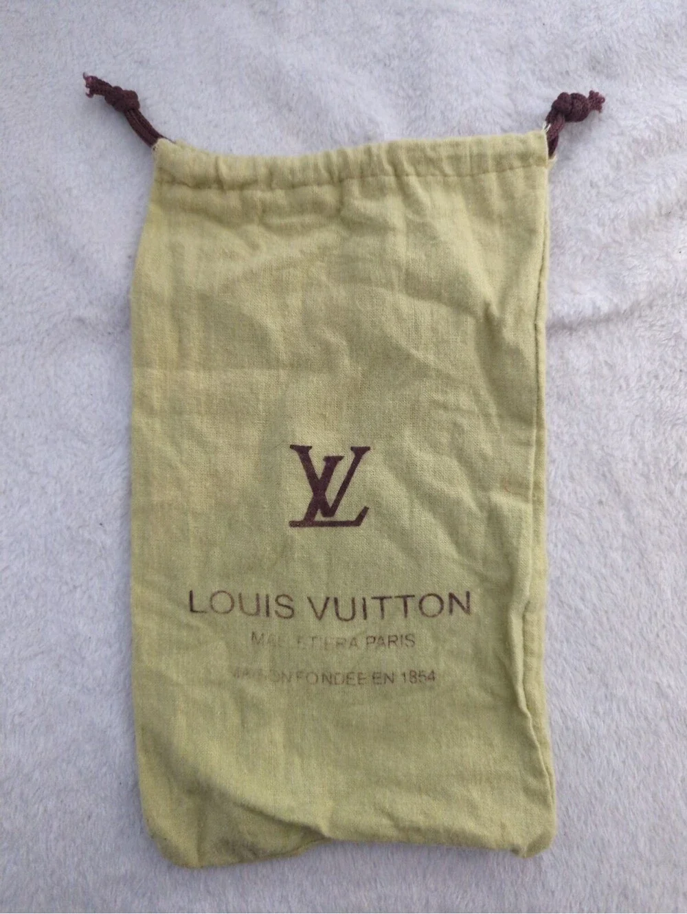 Louis Vuitton Dust Bag Pouch Drawstring
